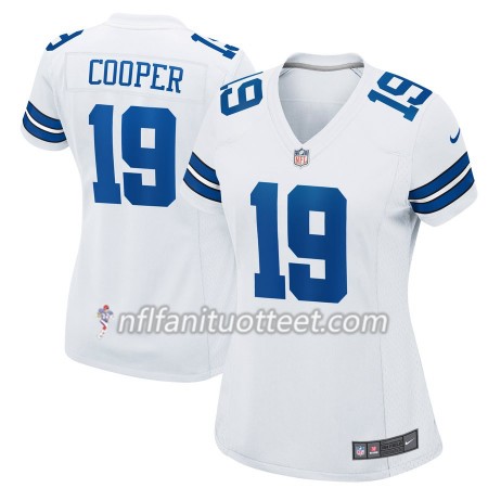 Nainen Dallas Cowboys NFL Pelipaita Amari Cooper 19 Nike Valkoinen 